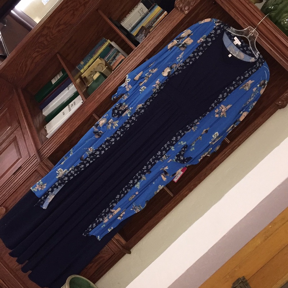 NEW XXL long dress matching kimono